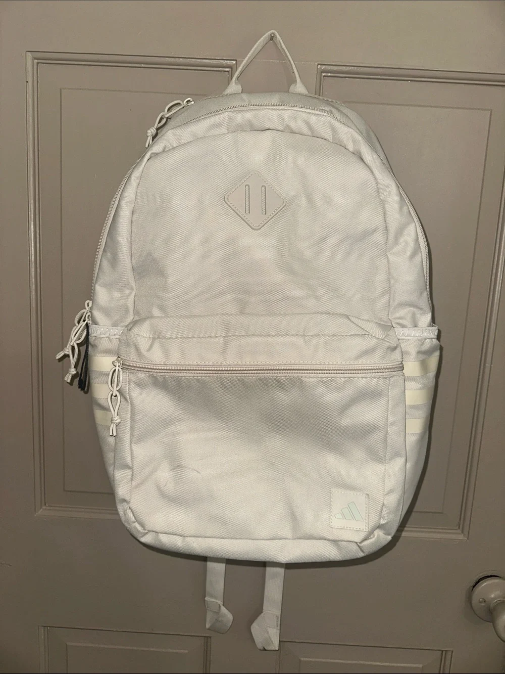Adidas Classic 3S 5 Backpack Cream Beige Neutral
